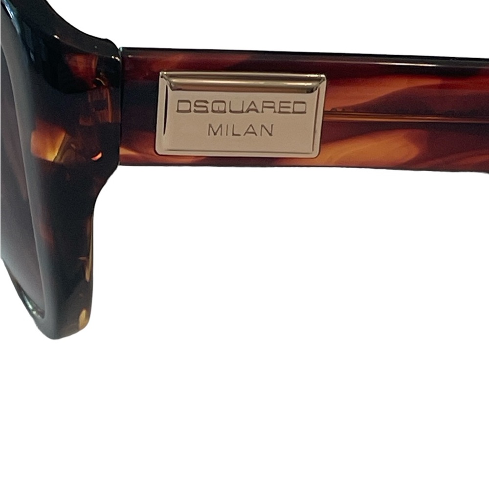 DSQUARED2 Havana Cat Eye Tortoise Shell Sunglasses NWT - Picture 11 of 17